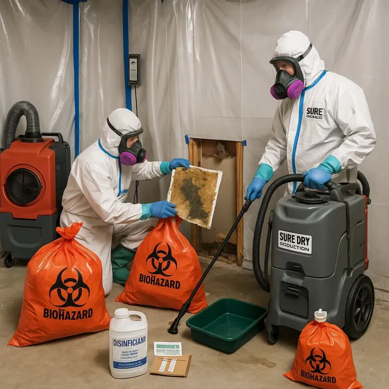 Contaminated Water Handling Protocols process in Odessa, FL