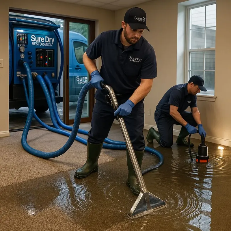 Water Extraction and Removal process in Odessa, FL